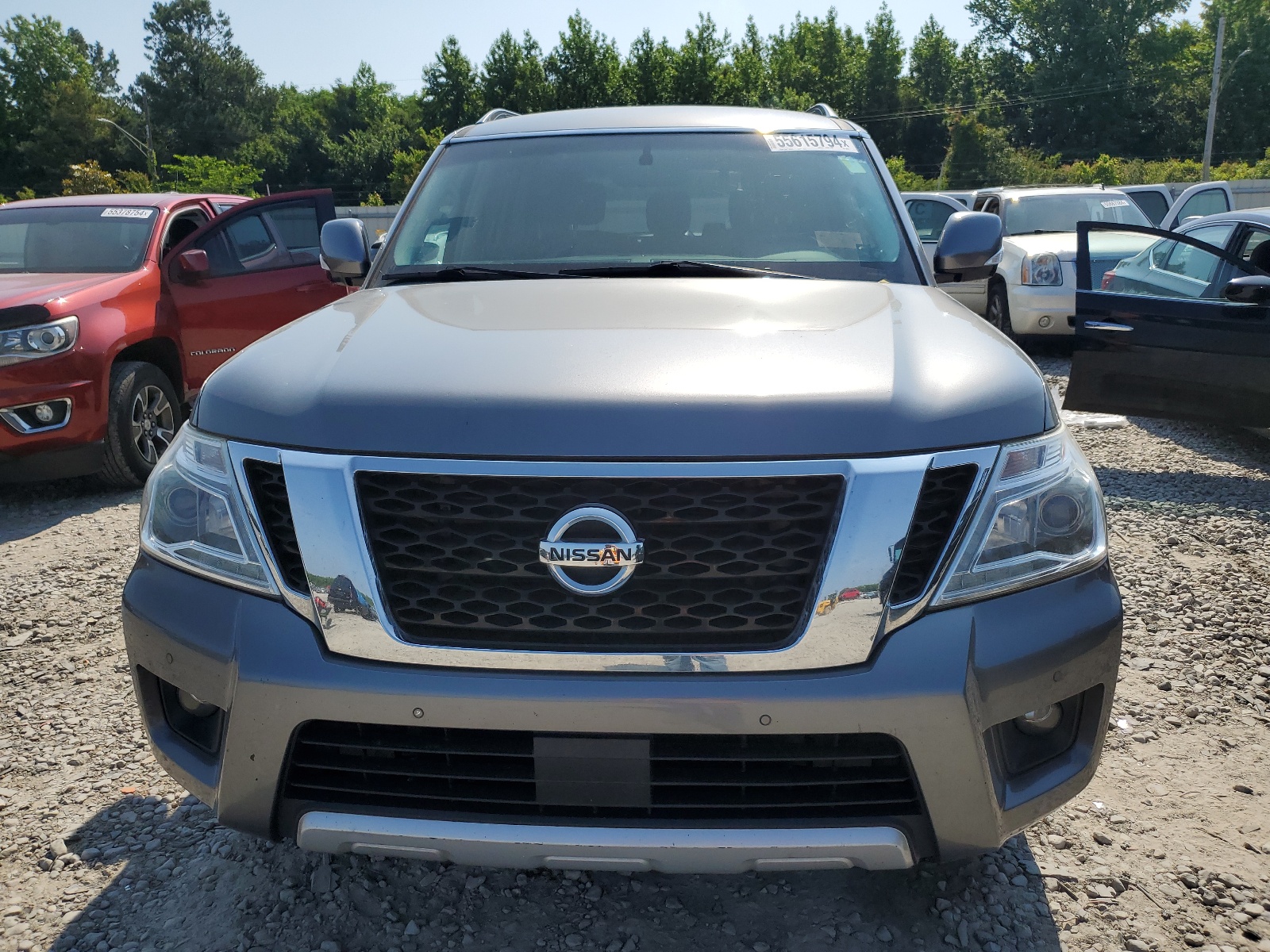 2017 Nissan Armada Sv vin: JN8AY2ND4H9002785