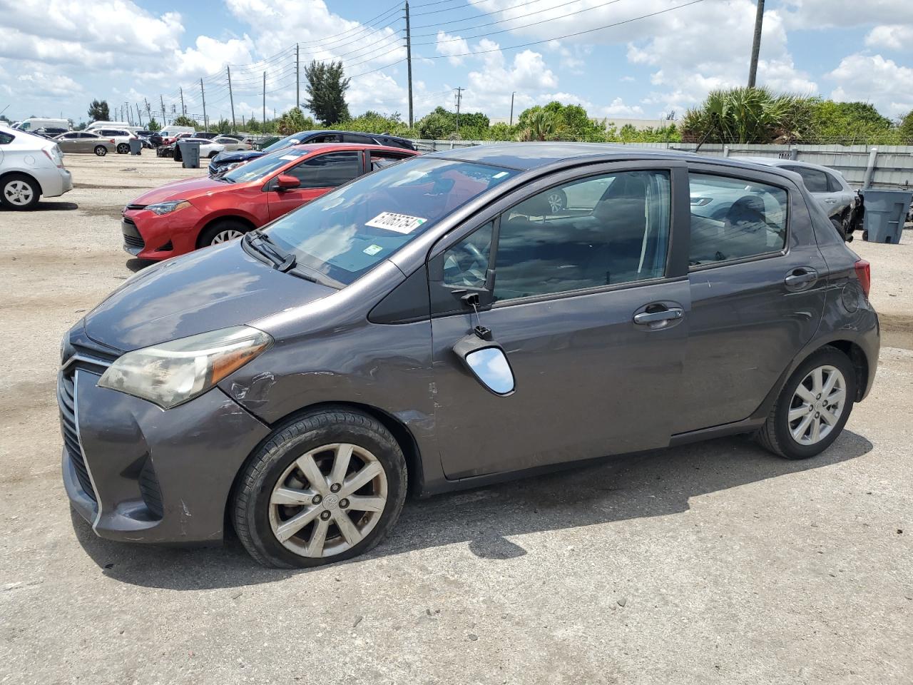 2015 Toyota Yaris VIN: VNKKTUD36FA034725 Lot: 57065754