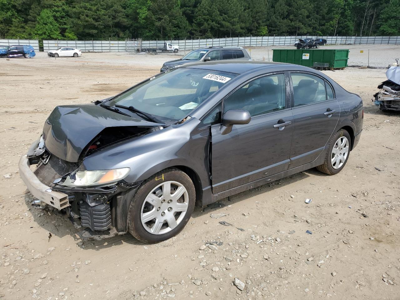 2010 Honda Civic Lx VIN: 2HGFA1F51AH329613 Lot: 53016244