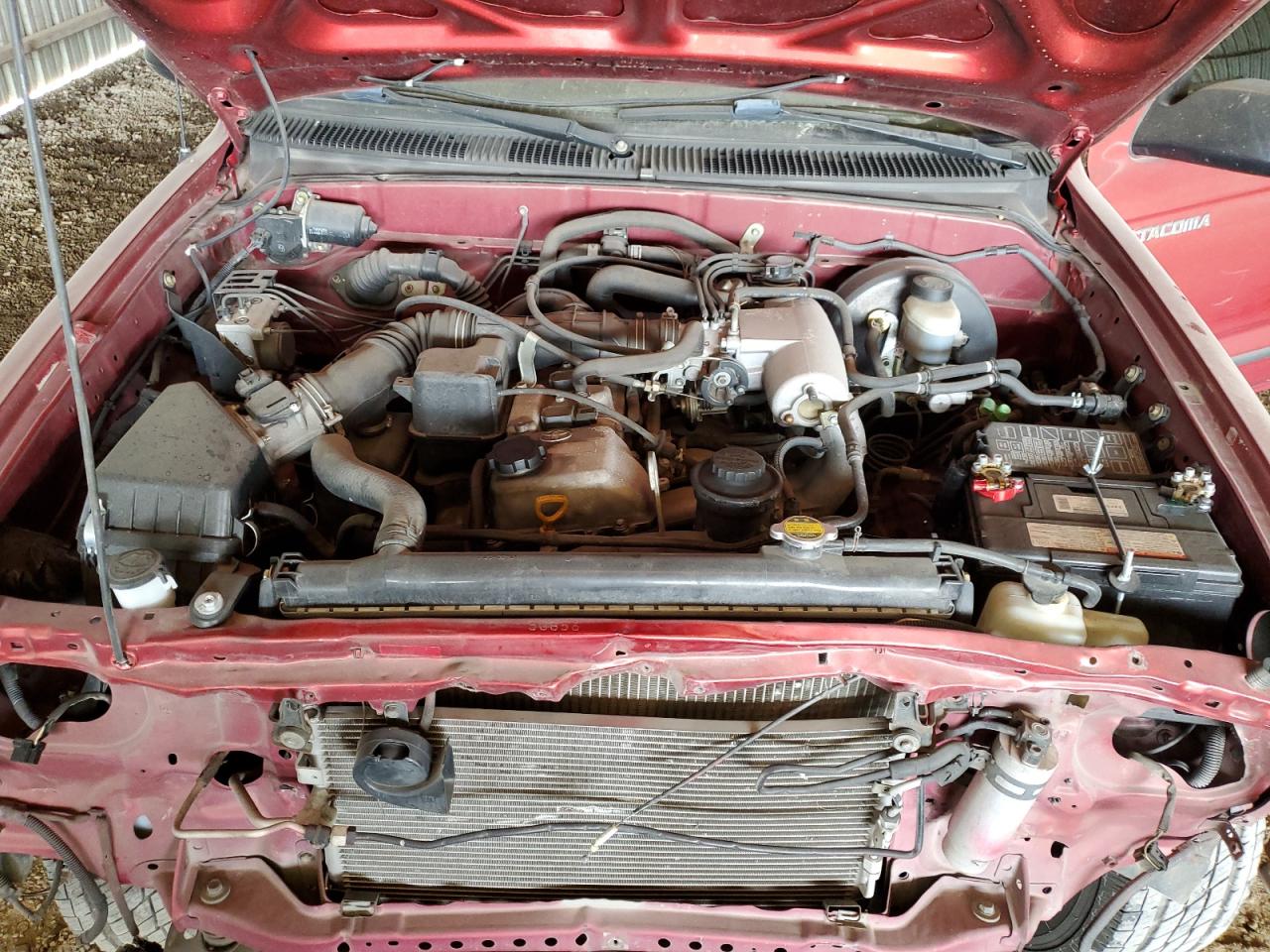 2003 Toyota Tacoma Prerunner VIN: 5TENM92N83Z166553 Lot: 56300574