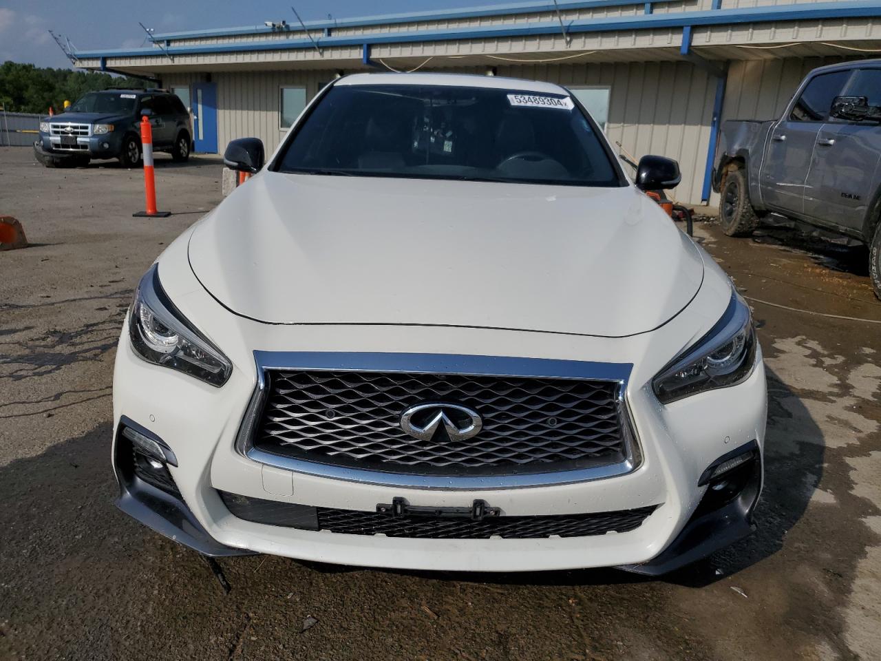 2020 Infiniti Q50 Red Sport 400 VIN: JN1FV7AP4LM630040 Lot: 53489304