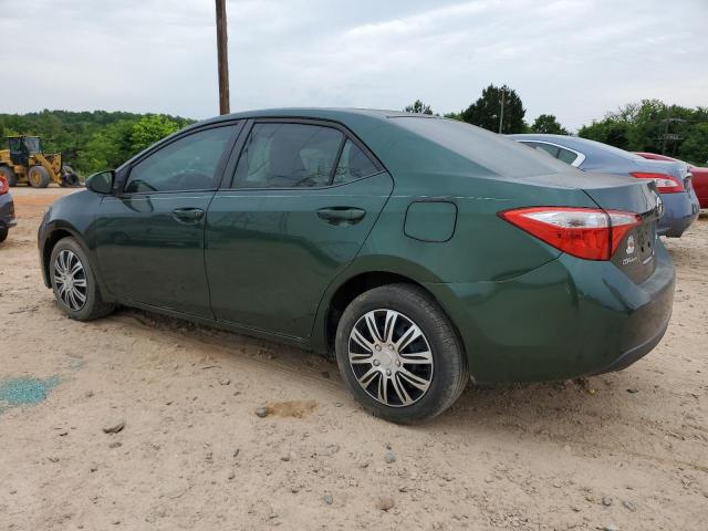 Sedans TOYOTA COROLLA 2014 Green