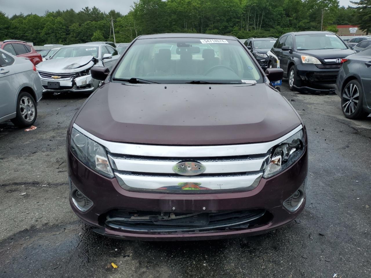 2012 Ford Fusion Sel VIN: 3FAHP0JA3CR386543 Lot: 54714674