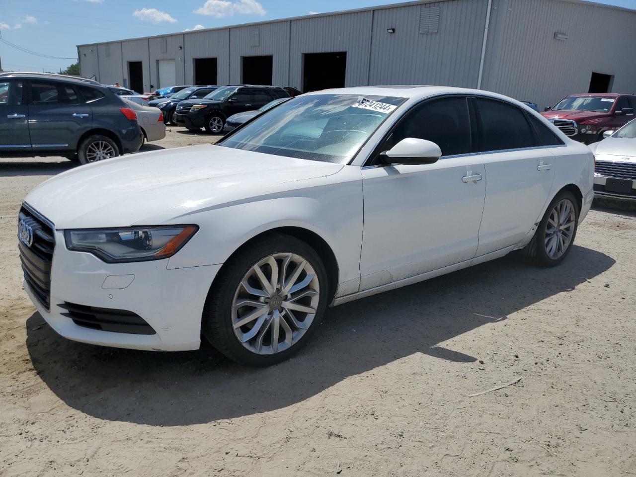 2014 Audi A6 Premium Plus VIN: WAUGFAFC3EN128244 Lot: 57241244