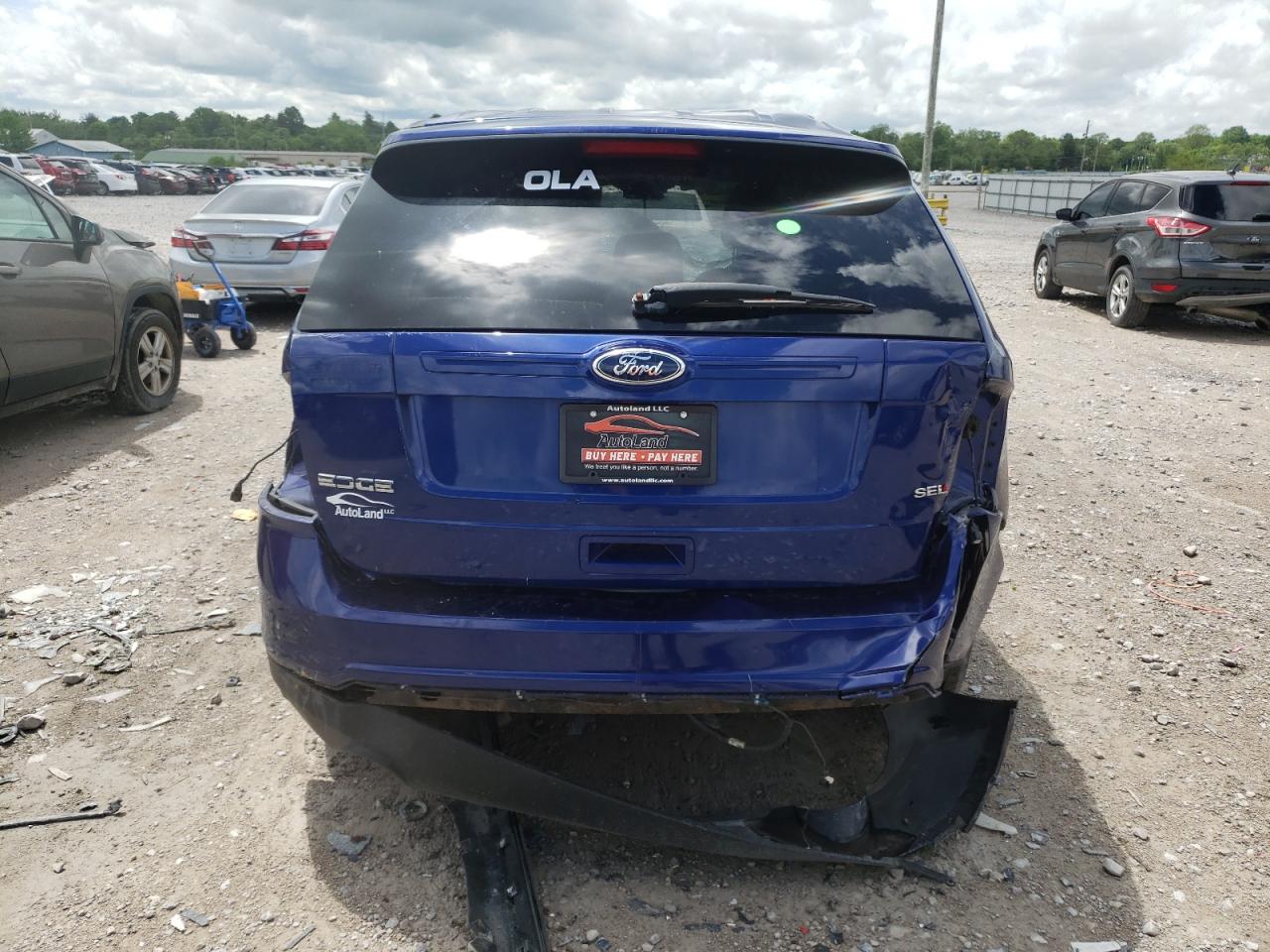 2FMDK3JC1DBA32655 2013 Ford Edge Sel