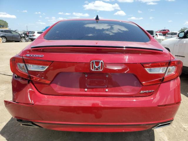  HONDA ACCORD 2021 Red