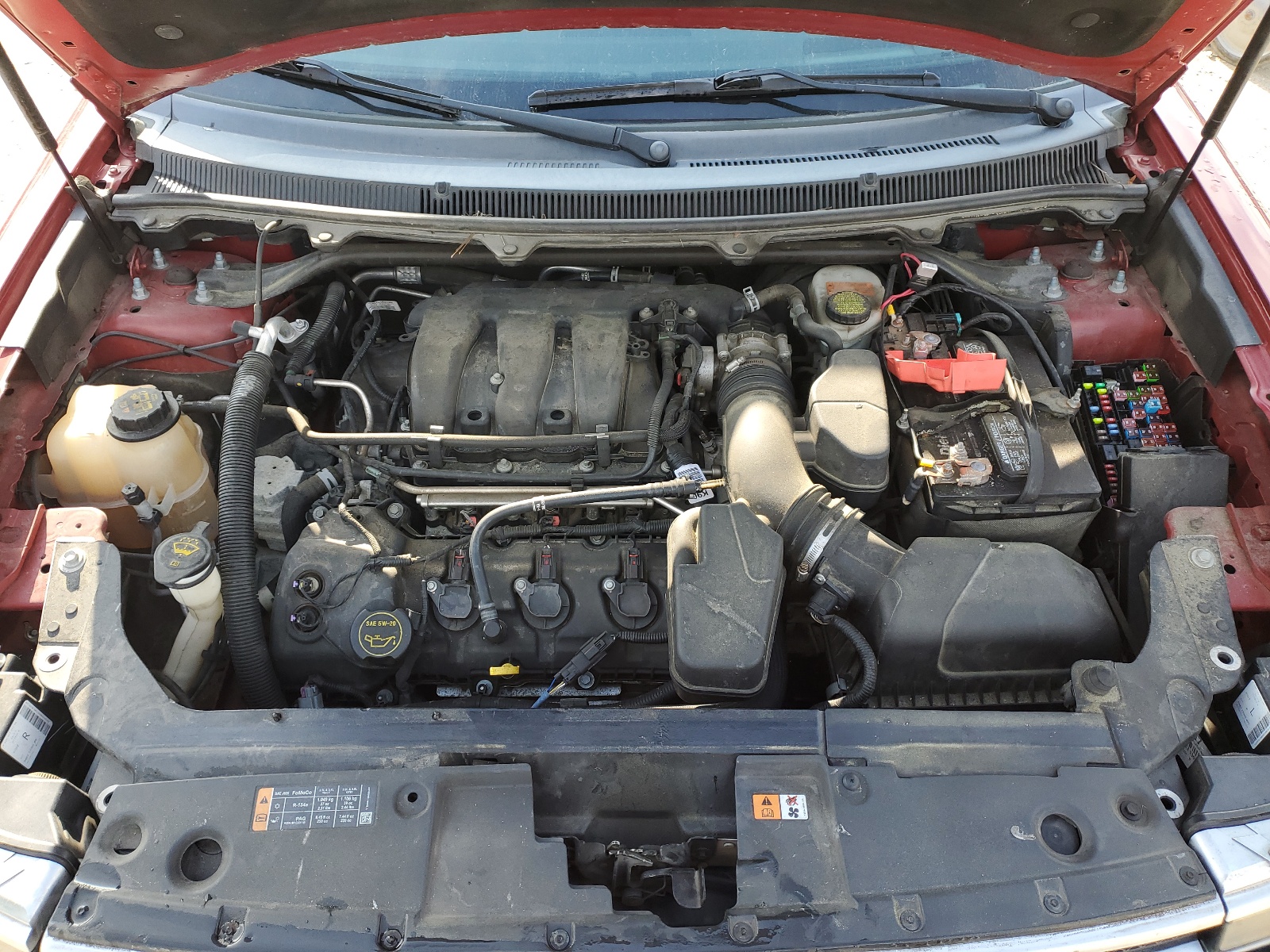 2FMGK5D86FBA14381 2015 Ford Flex Limited