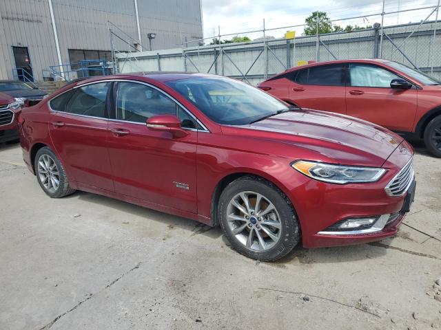  FORD FUSION 2017 Червоний