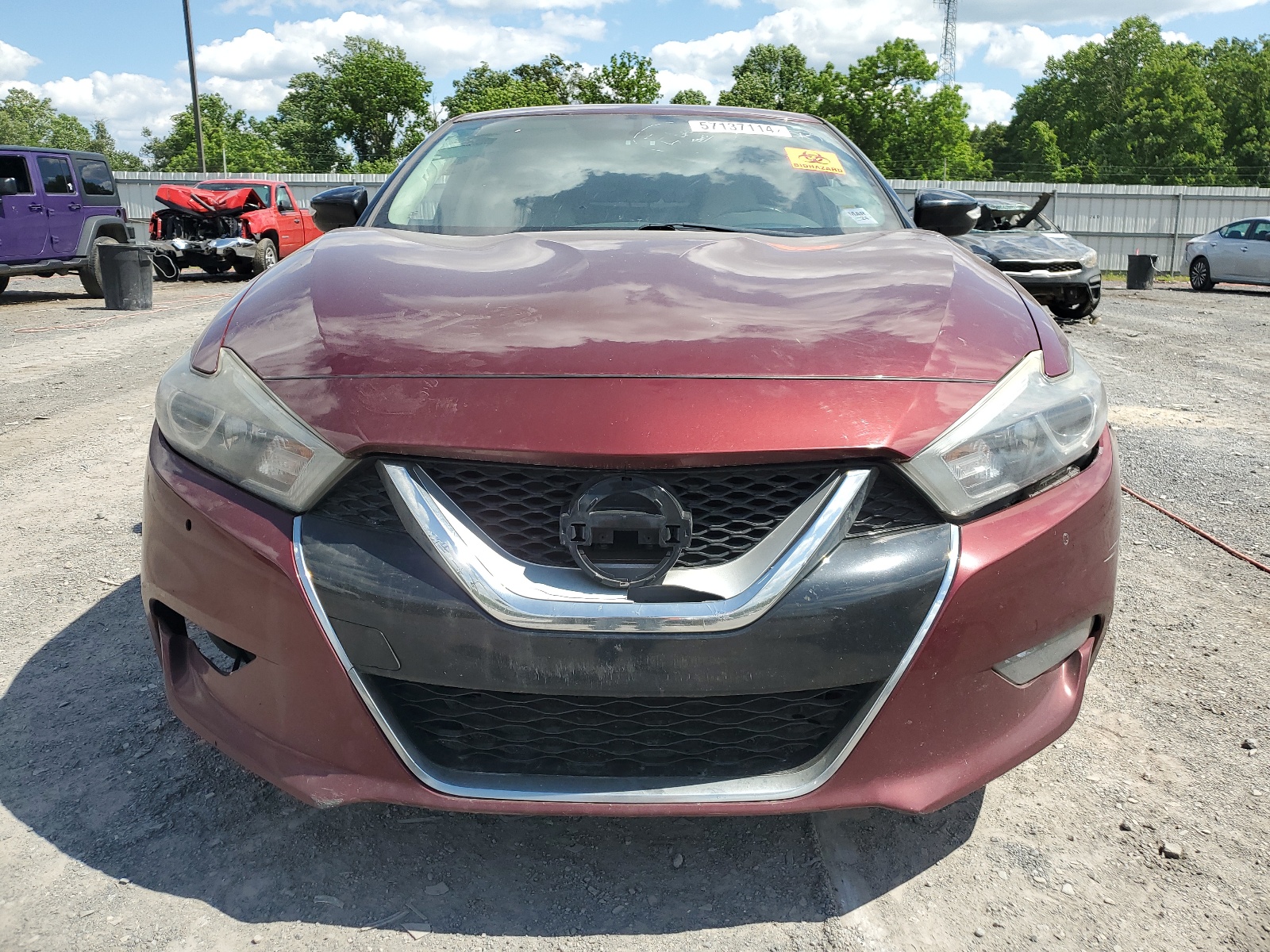 2017 Nissan Maxima 3.5S vin: 1N4AA6AP7HC414277