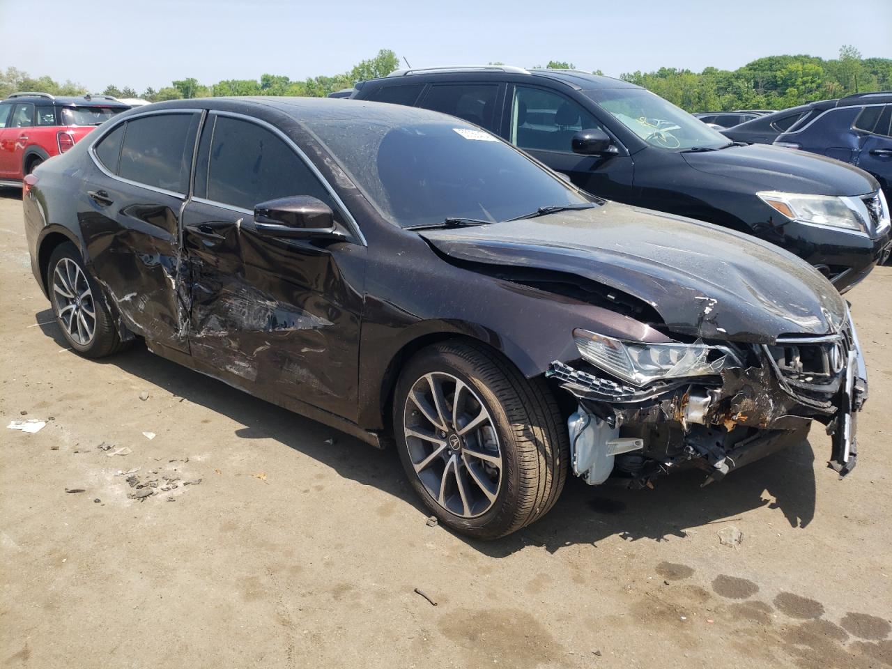 2015 Acura Tlx Tech VIN: 19UUB3F57FA007726 Lot: 55356434