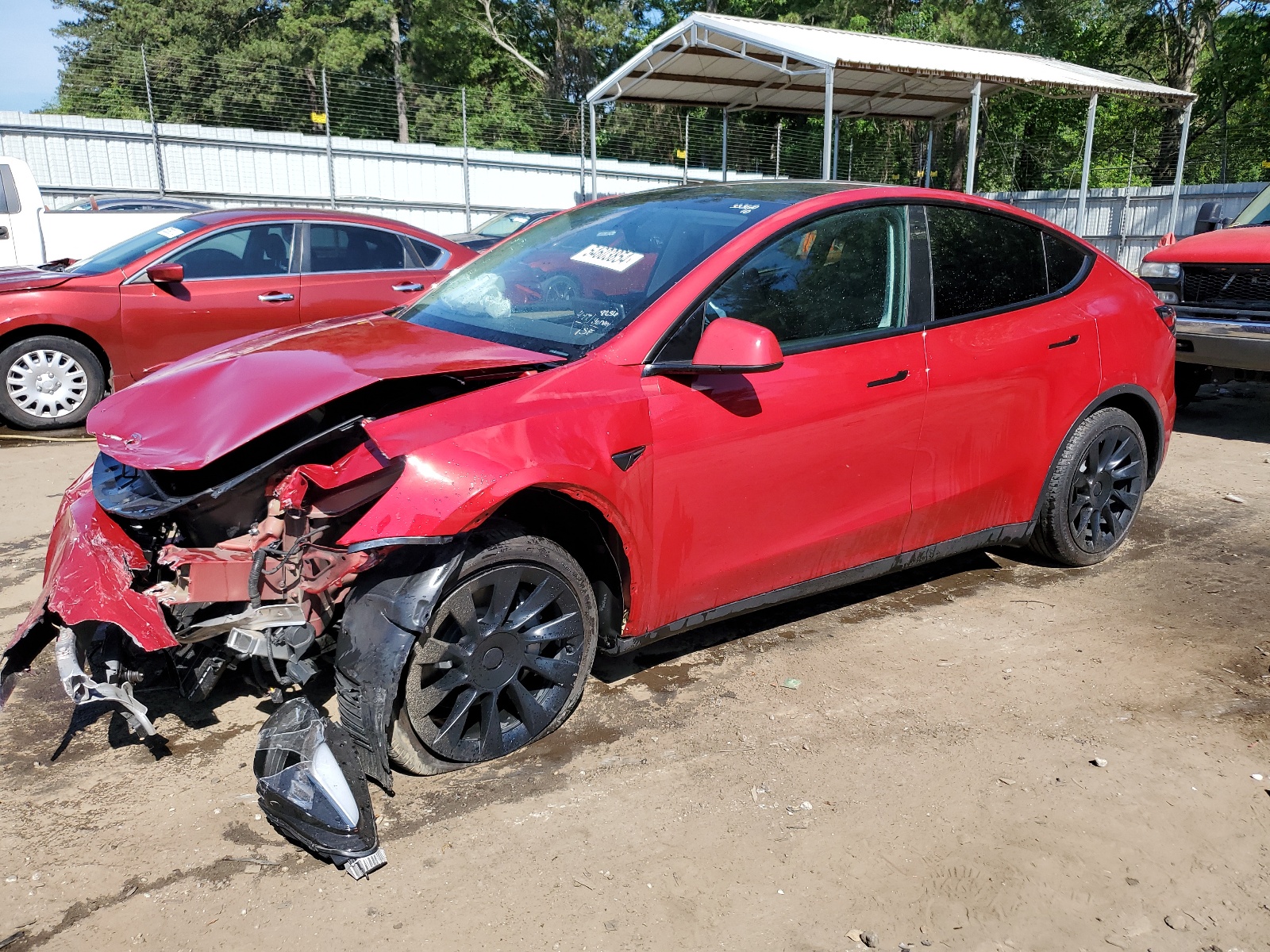 2023 Tesla Model Y vin: 7SAYGDEE5PA050284