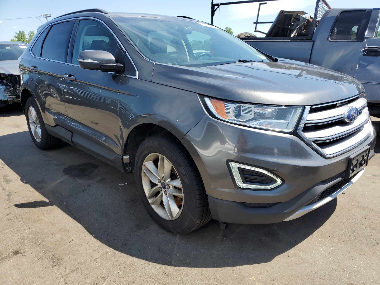 2017 Ford Edge Sel vin: 2FMPK4J94HBB24971