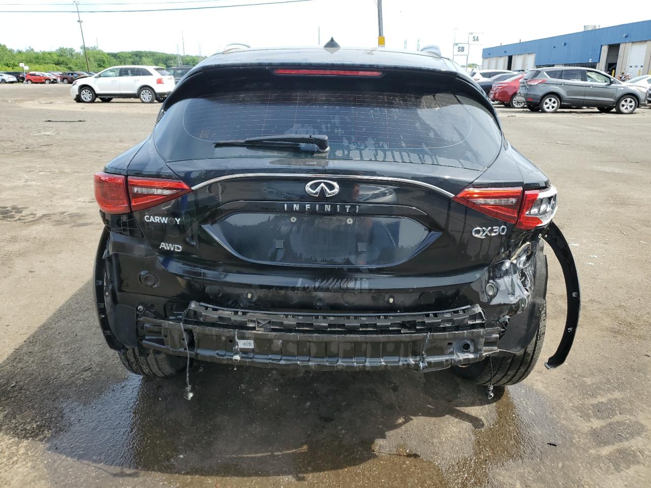 2018 Infiniti Qx30 Base VIN: SJKCH5CR4JA048008 Lot: 56147954