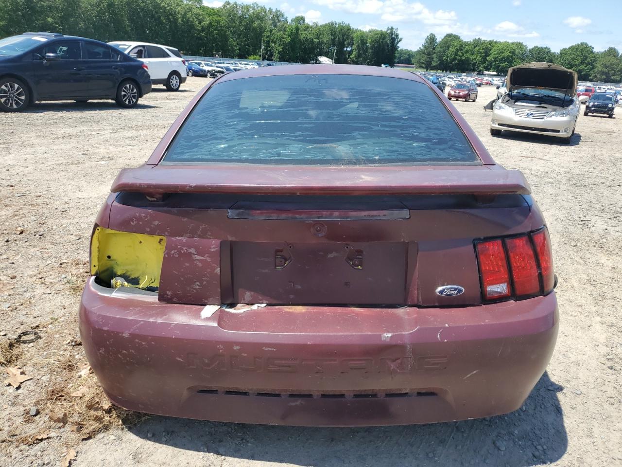 2002 Ford Mustang VIN: 1FAFP40442F210719 Lot: 57190674