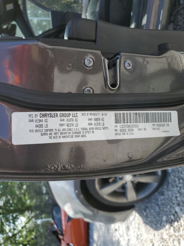 2014 Dodge Dart Gt VIN: 1C3CDFEB0ED919161 Lot: 56023684