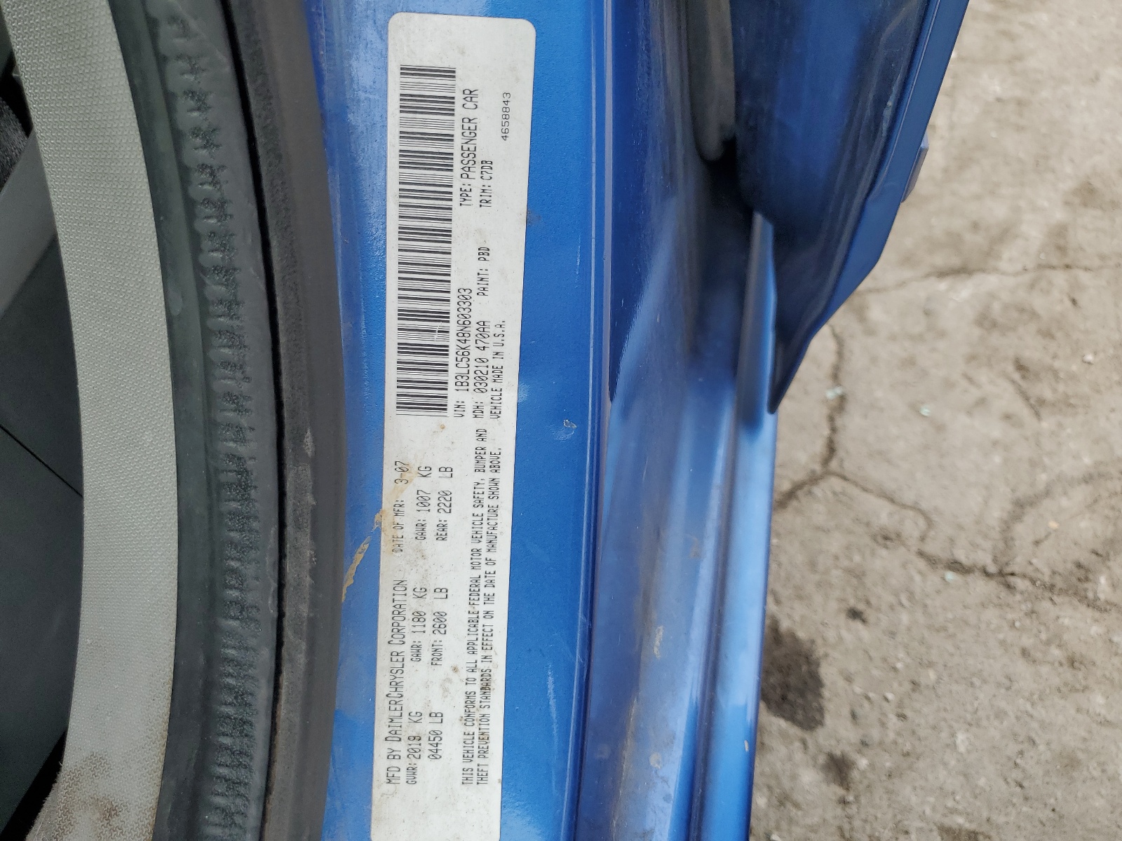 1B3LC56K48N603303 2008 Dodge Avenger Sxt