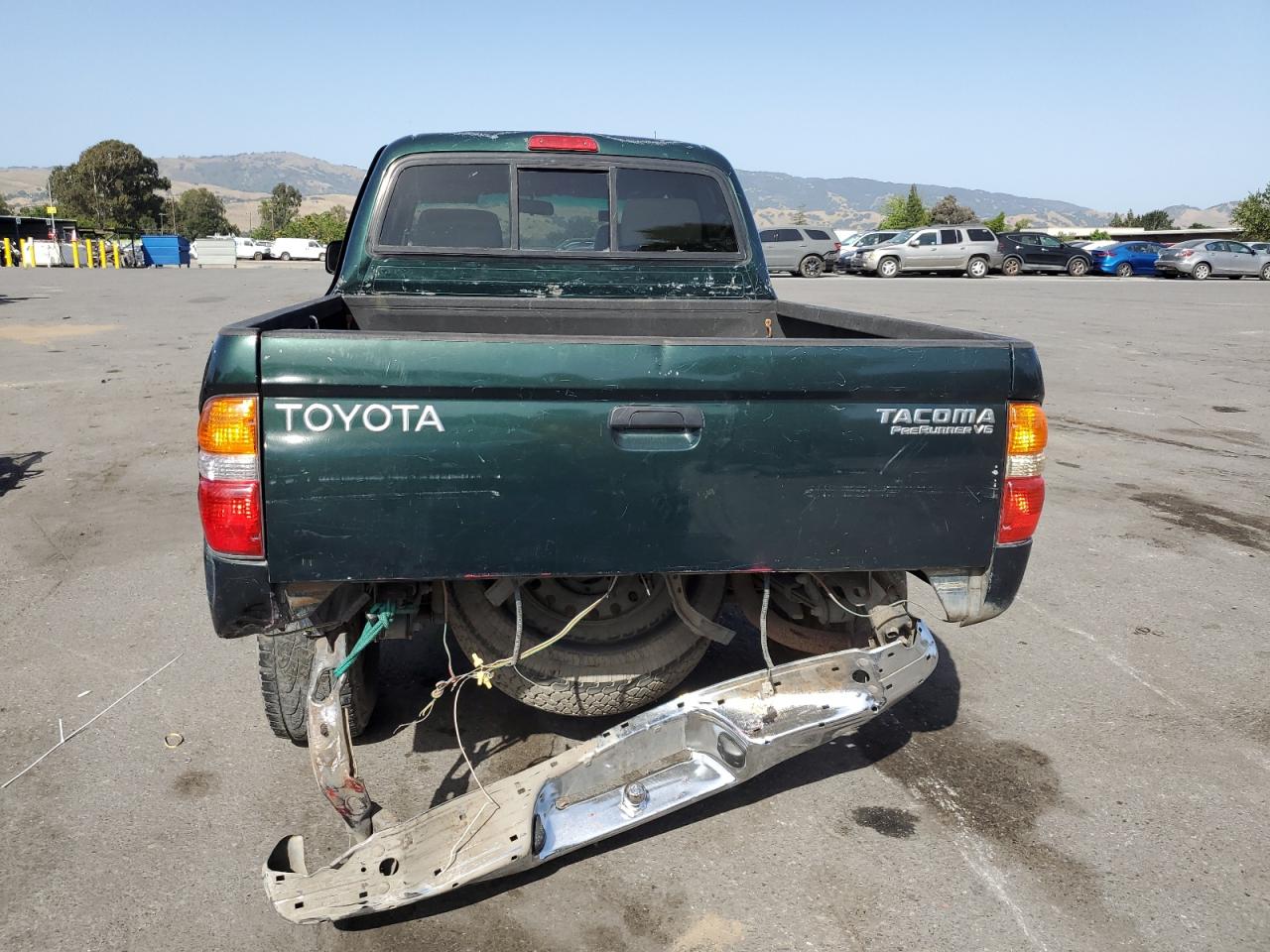 2001 Toyota Tacoma Double Cab Prerunner VIN: 5TEGN92N71Z752020 Lot: 55971794