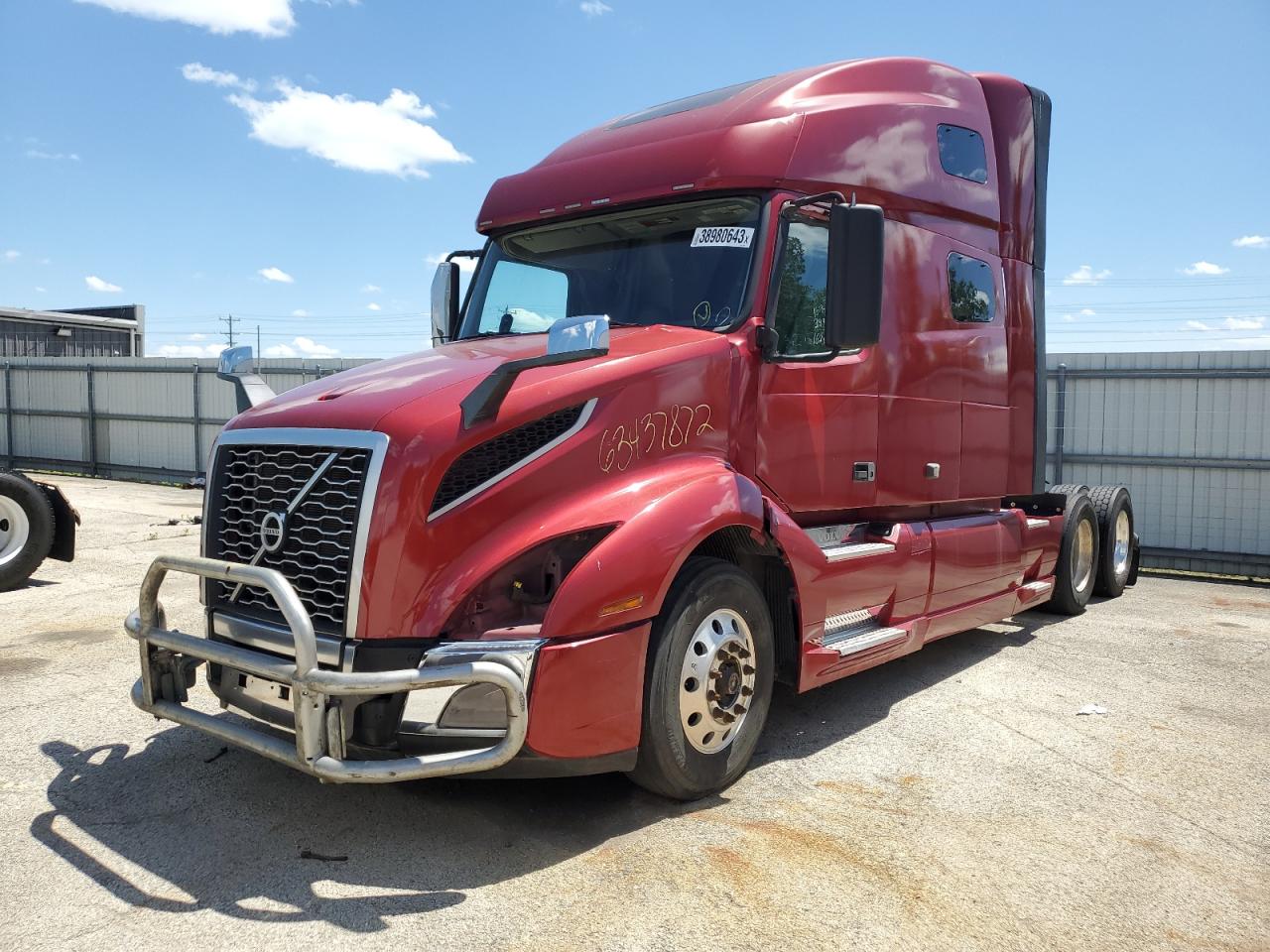 2019 Volvo Vn Vnl VIN: 4V4NC9EH9KN198670 Lot: 60319354