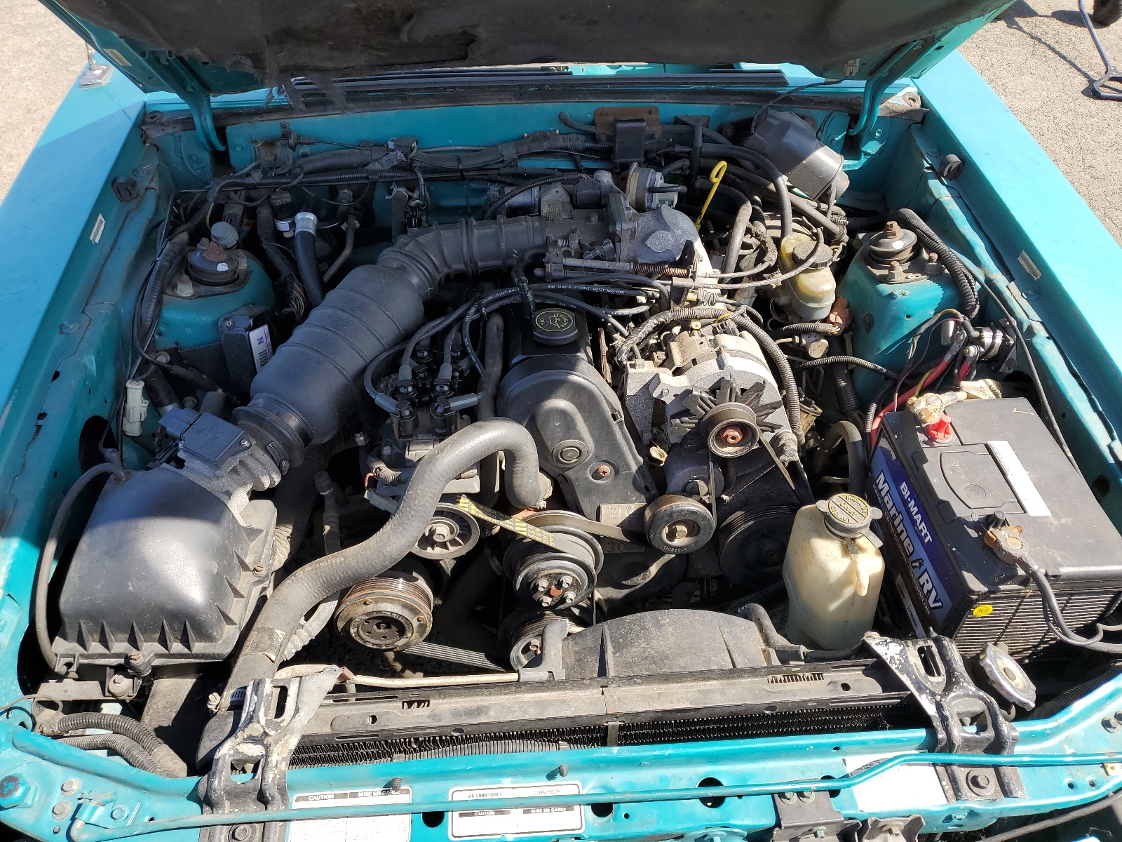 1FACP44M4PF169609 1993 Ford Mustang Lx