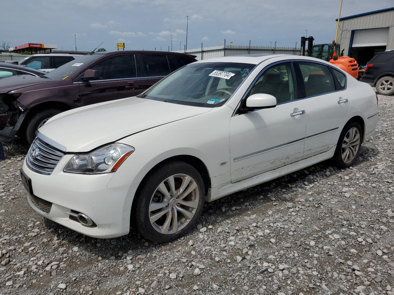 2010 Infiniti M35 Base იყიდება Cahokia Heights-ში, IL - Water/Flood