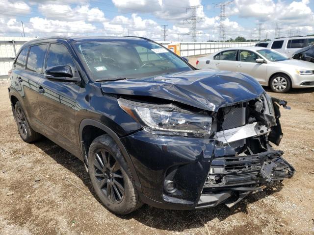  TOYOTA HIGHLANDER 2019 Черный