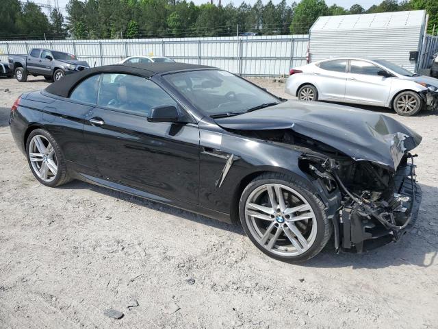  BMW 6 SERIES 2015 Черный