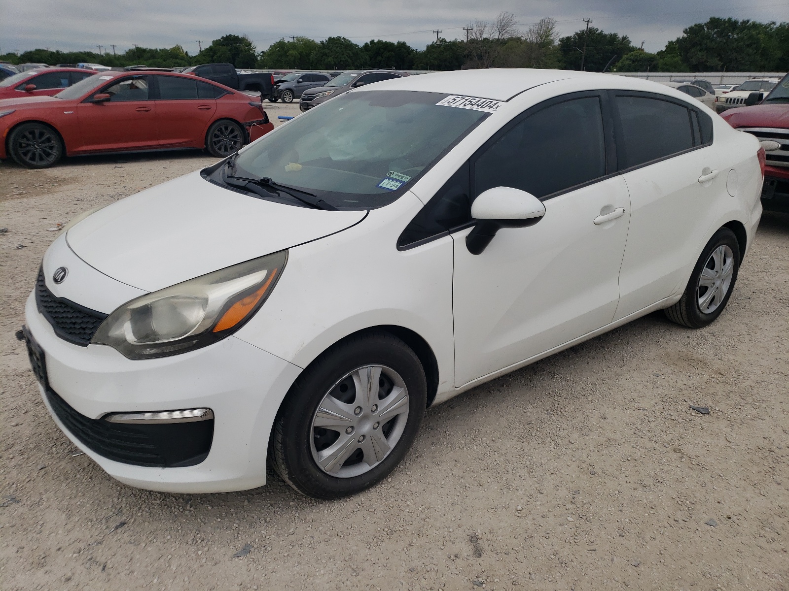 2016 Kia Rio Lx vin: KNADM4A36G6548224