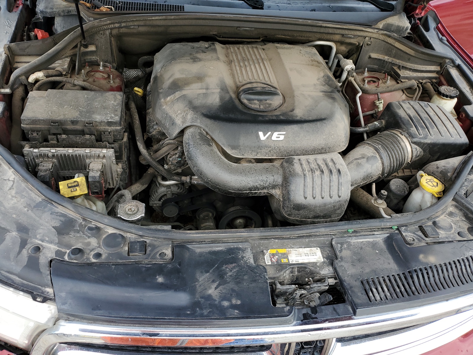 1C4RDHAGXEC405505 2014 Dodge Durango Sxt