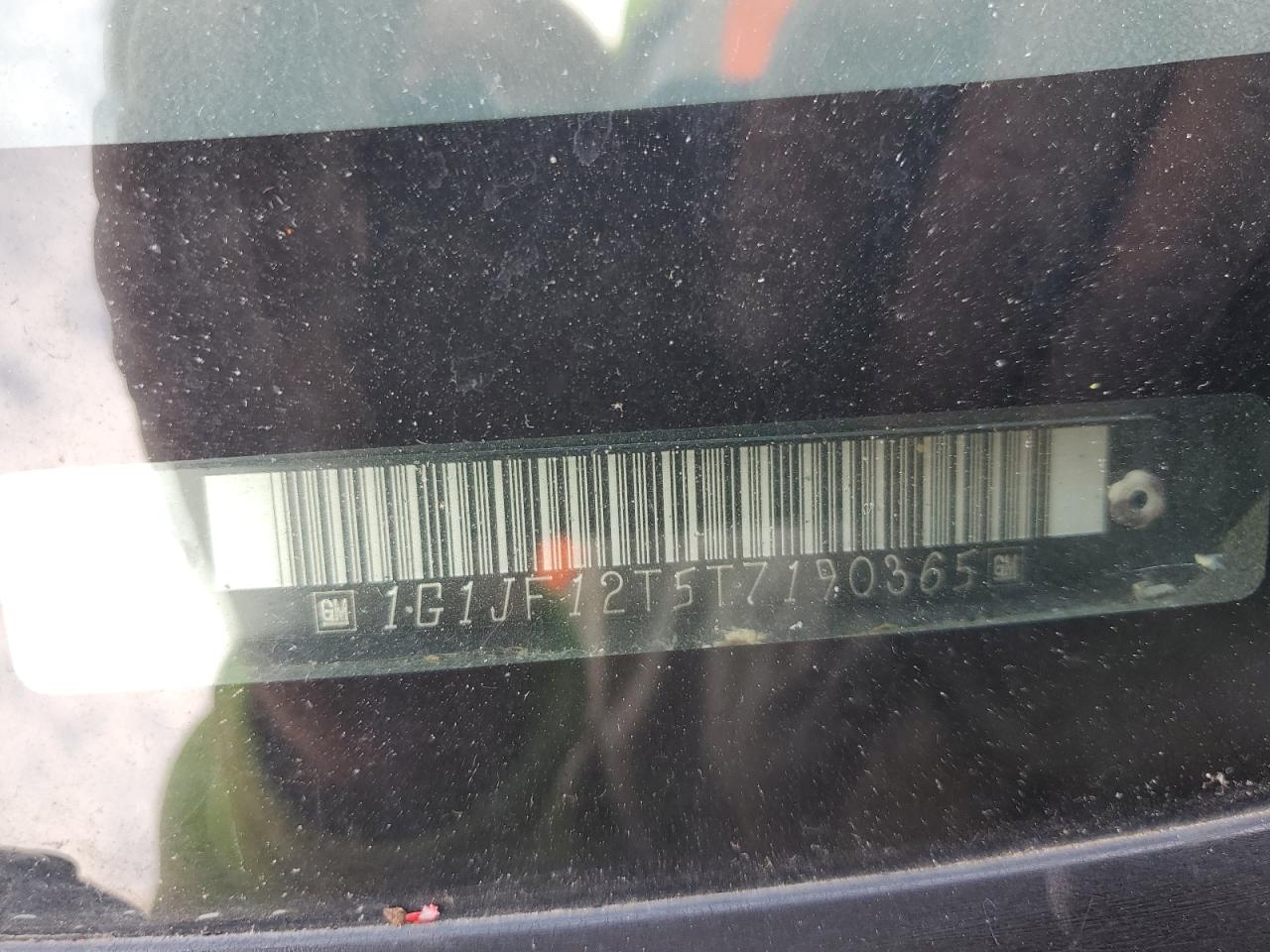 1996 Chevrolet Cavalier Z24 VIN: 1G1JF12T5T7190365 Lot: 54932954