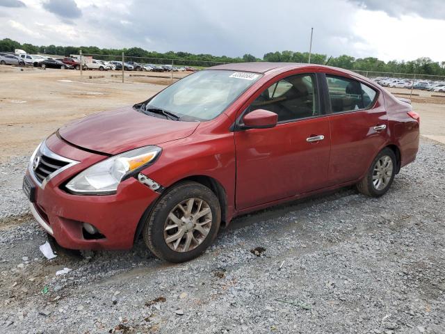  NISSAN VERSA 2017 Красный