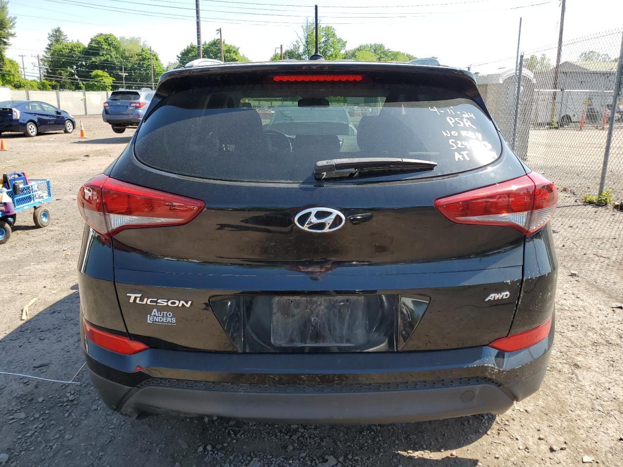 2017 Hyundai Tucson Limited VIN: KM8J3CA41HU524823 Lot: 54773924