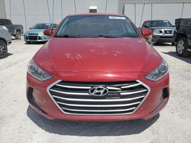  HYUNDAI ELANTRA 2018 Czerwony