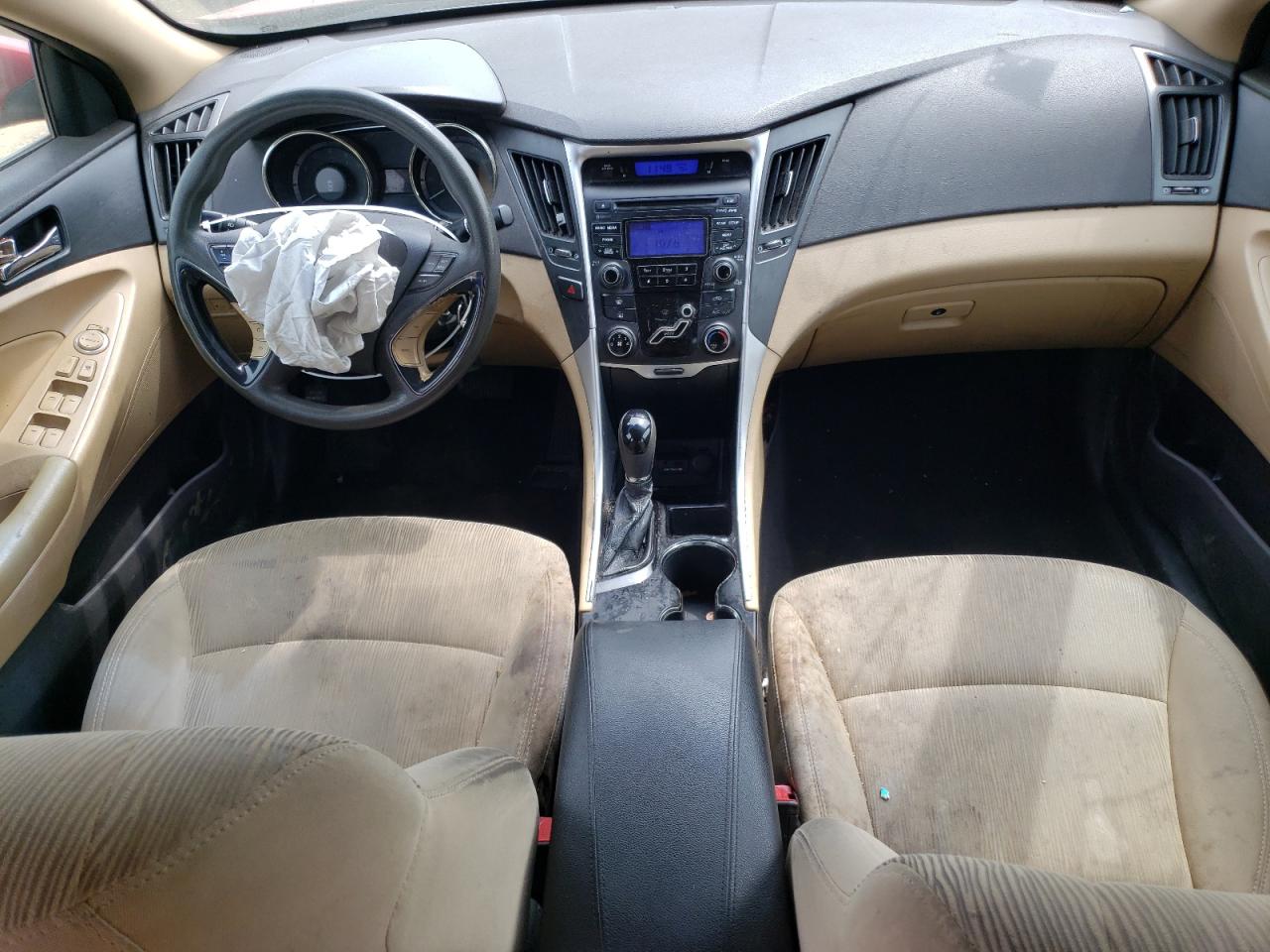 2012 Hyundai Sonata Gls VIN: 5NPEB4AC7CH411760 Lot: 53474174