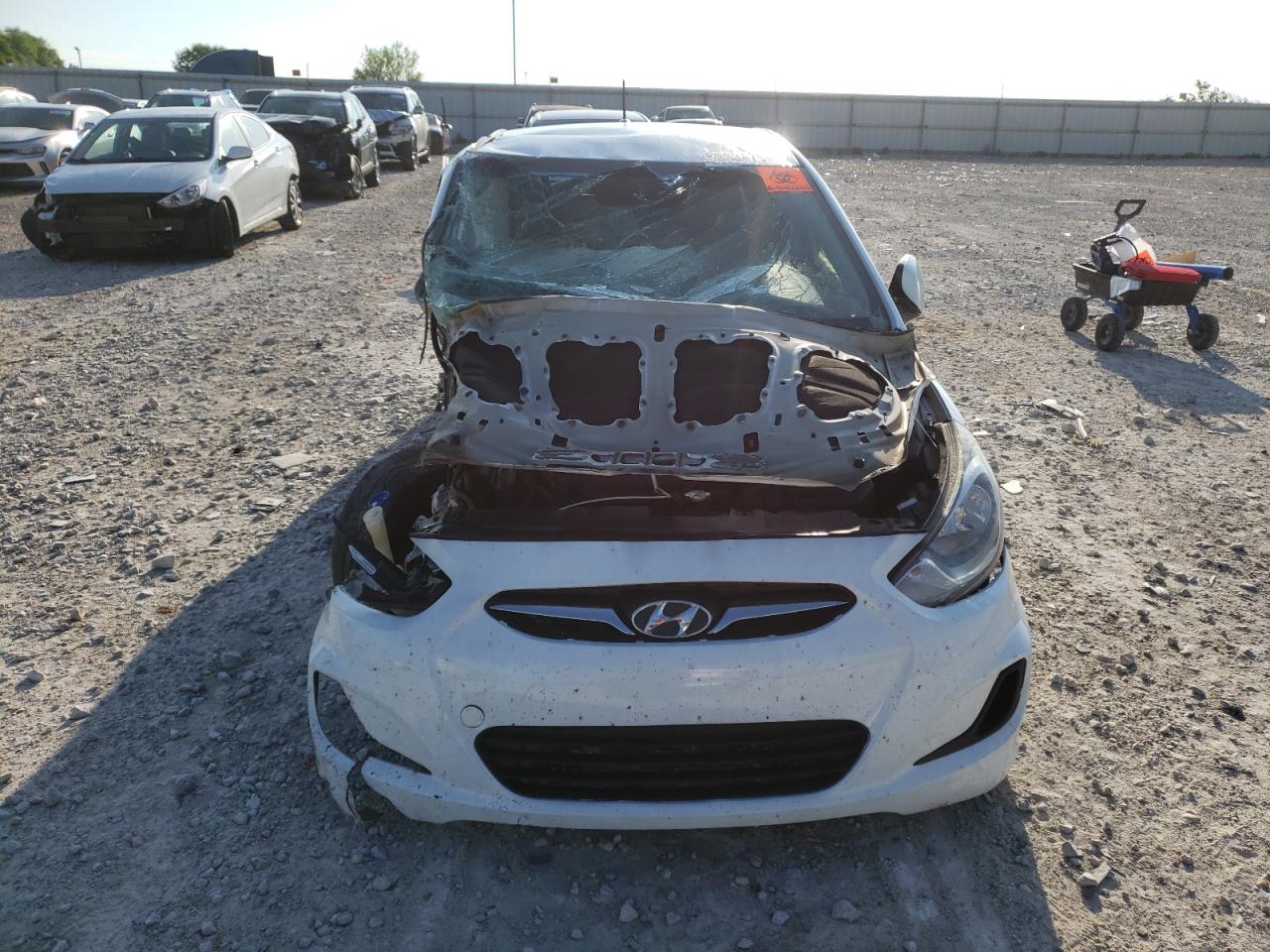 2013 Hyundai Accent Gls VIN: KMHCT5AE8DU087734 Lot: 55334794