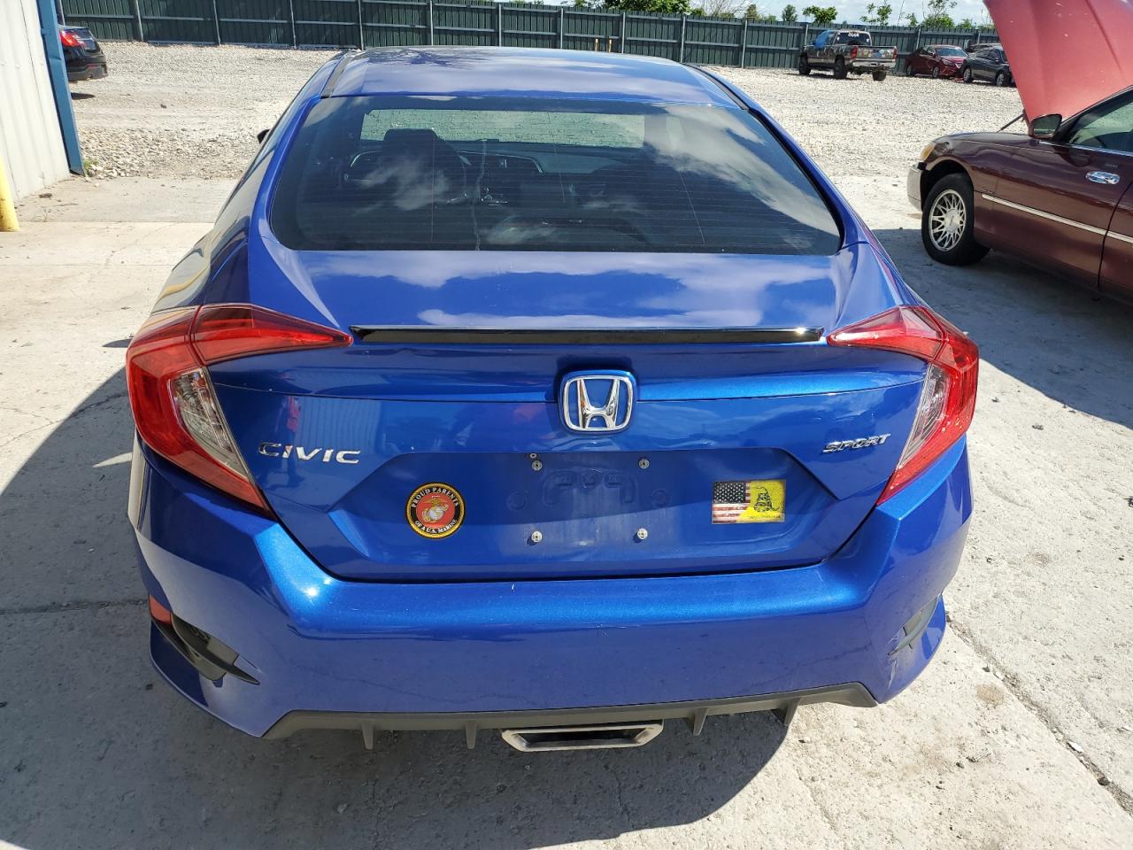 2019 Honda Civic Sport VIN: 2HGFC2F81KH533257 Lot: 54588854