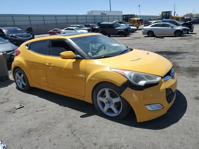  HYUNDAI VELOSTER 2012 Желтый