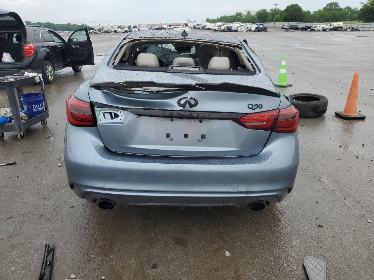 2019 Infiniti Q50 Luxe VIN: JN1EV7AP0KM513405 Lot: 53397834