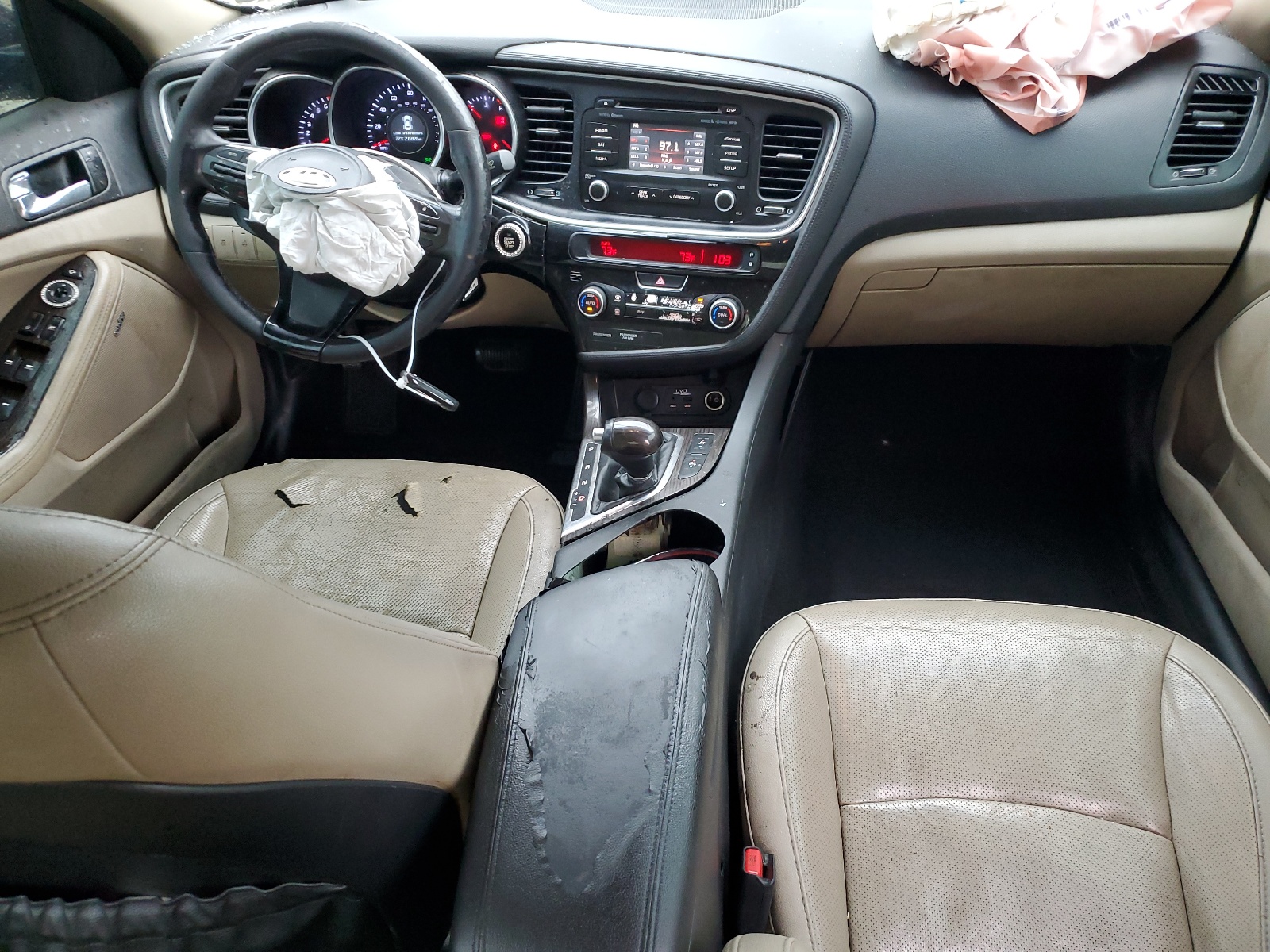 5XXGN4A7XEG311931 2014 Kia Optima Ex