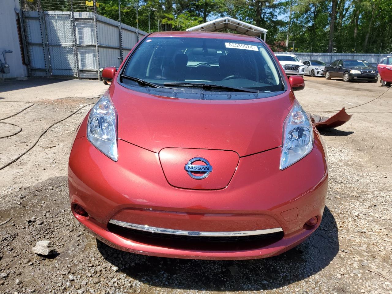 2015 Nissan Leaf S VIN: 1N4AZ0CPXFC320149 Lot: 52539574