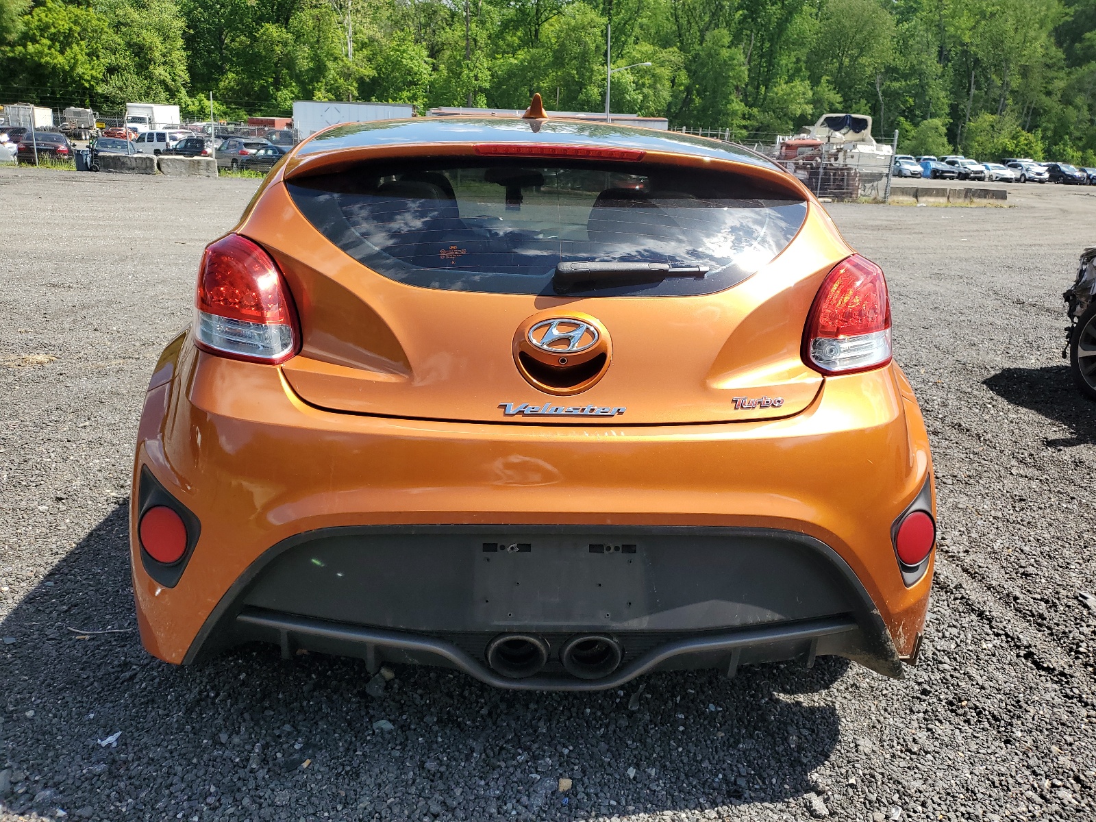 KMHTC6AE8EU182981 2014 Hyundai Veloster Turbo