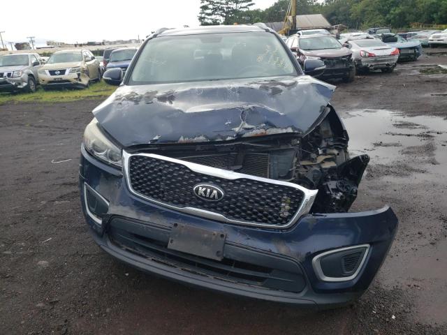  KIA SORENTO 2016 Синий