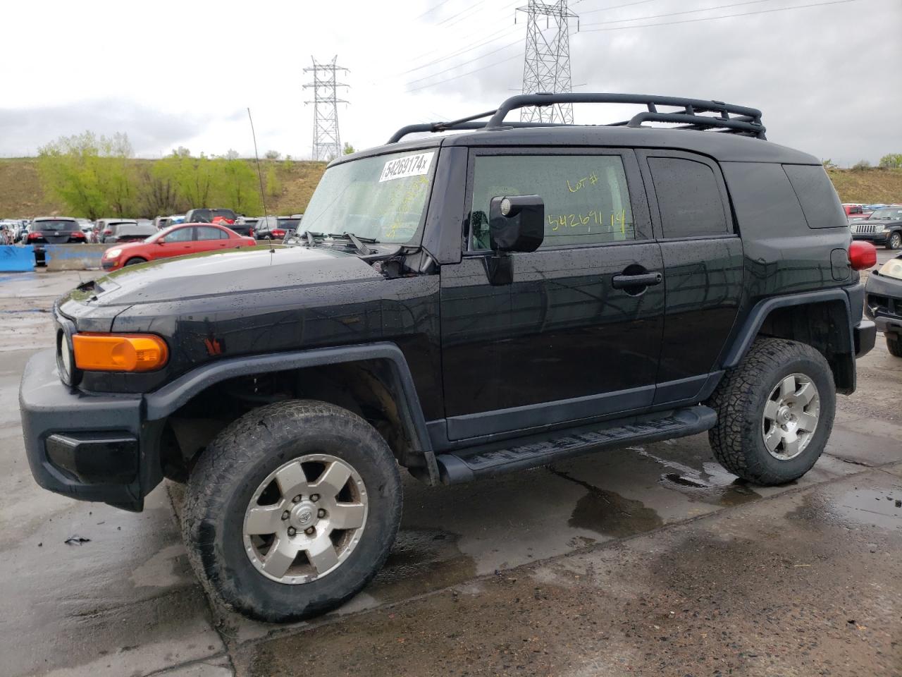 2007 Toyota Fj Cruiser VIN: JTEBU11F170063166 Lot: 54269174