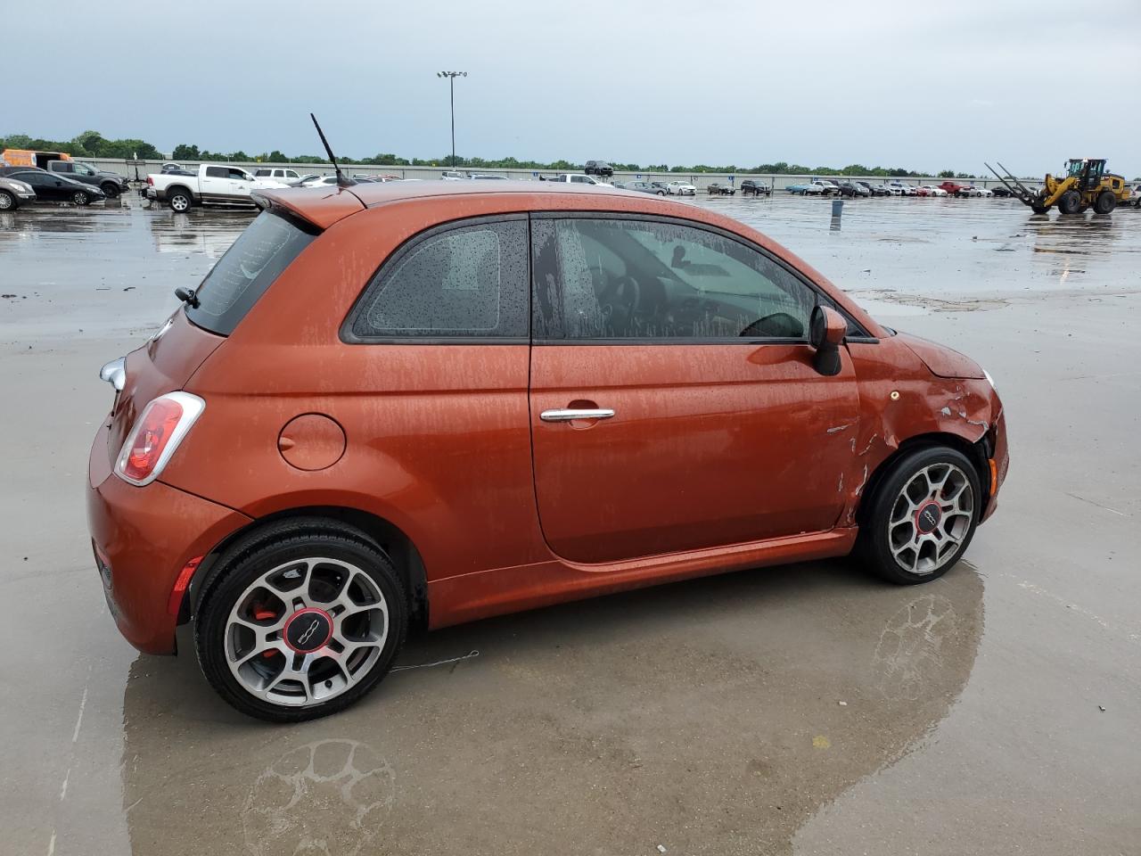 2015 Fiat 500 Sport VIN: 3C3CFFBR4FT625379 Lot: 55121024