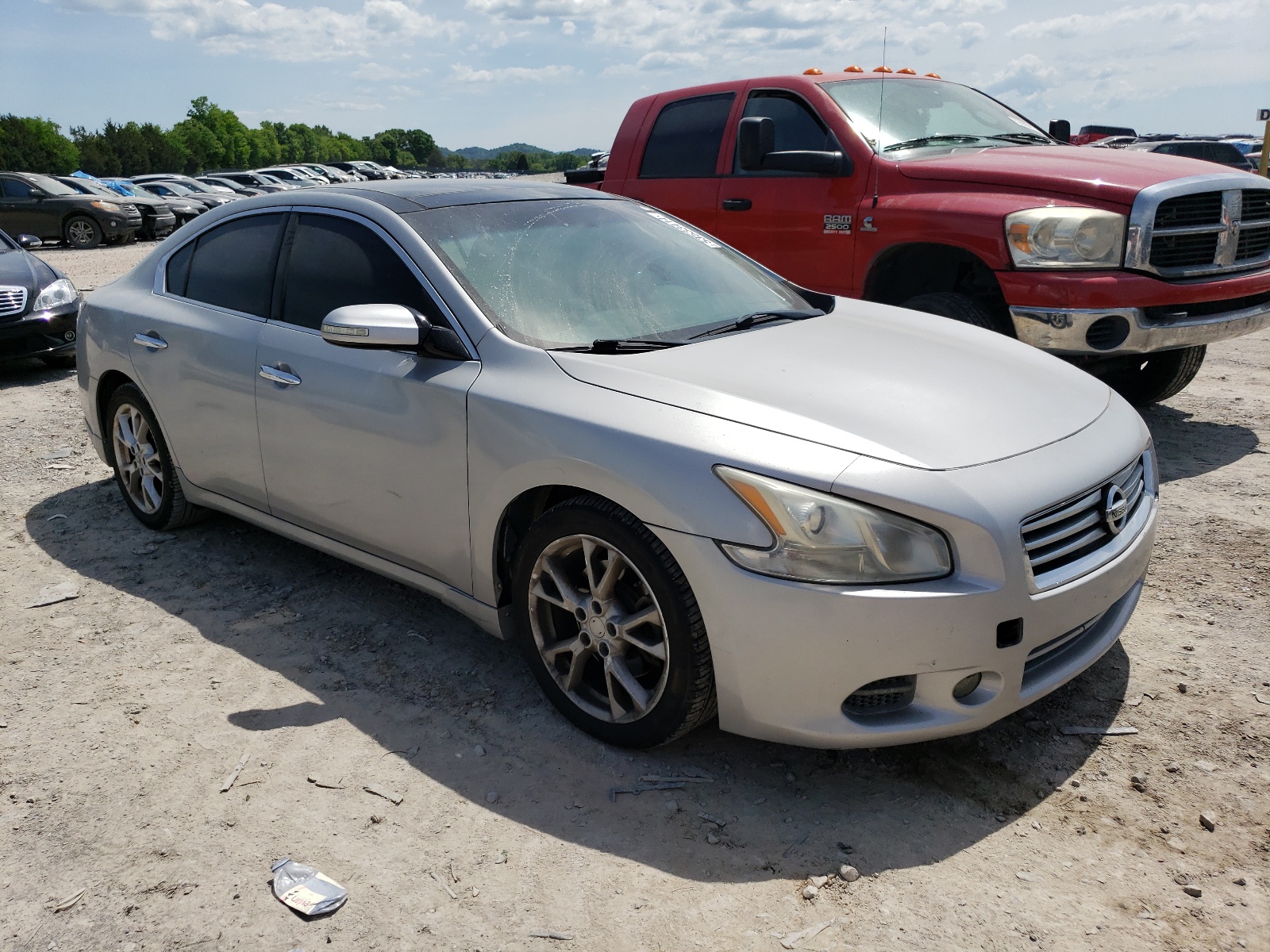 2014 Nissan Maxima S vin: 1N4AA5AP1EC430349