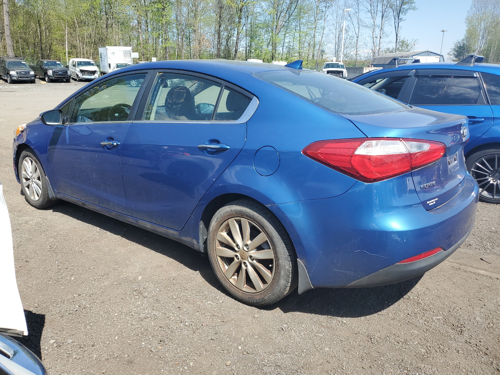 2014 Kia Forte Ex vin: KNAFX4A8XE5049540