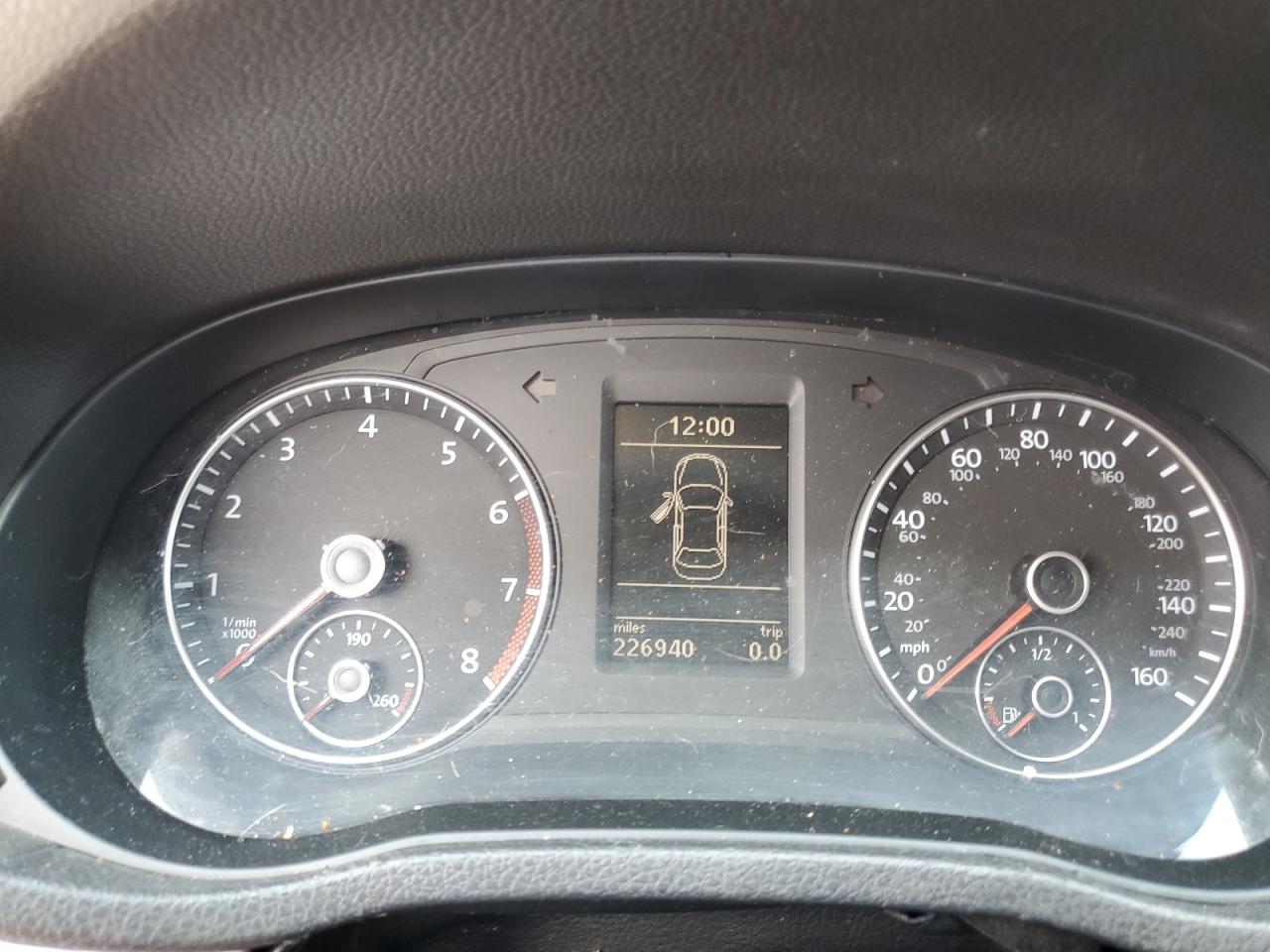 2012 Volkswagen Passat Se VIN: 1VWBH7A3XCC051038 Lot: 56311604