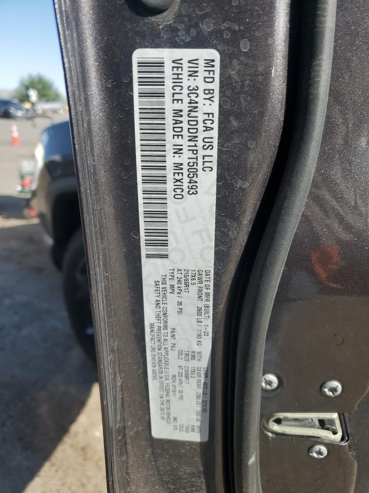 2023 Jeep Compass Trailhawk VIN: 3C4NJDDN1PT505493 Lot: 54039324