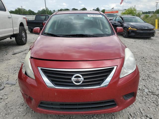  NISSAN VERSA 2014 Czerwony