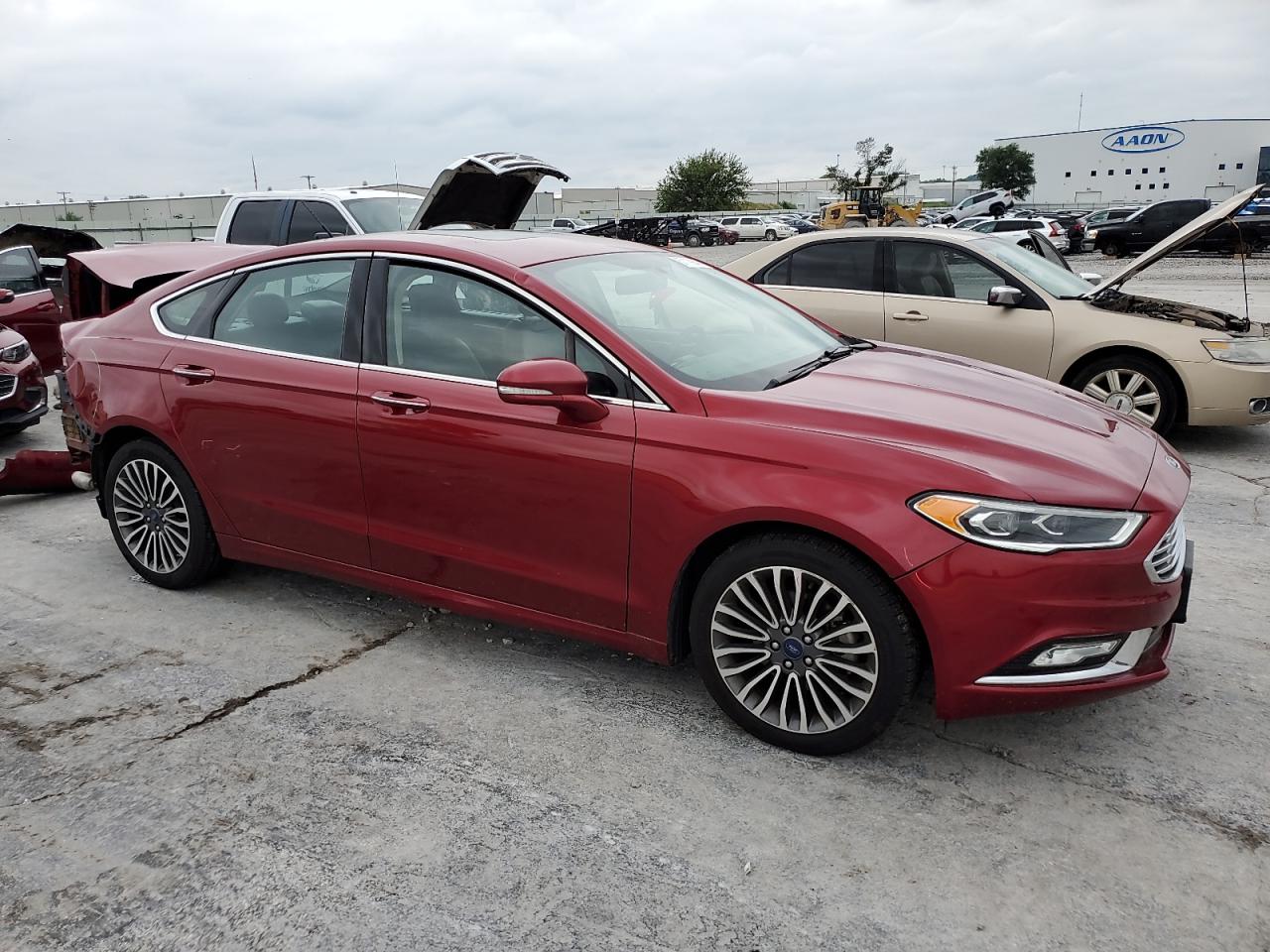 VIN 3FA6P0HD5HR299192 2017 FORD FUSION no.4