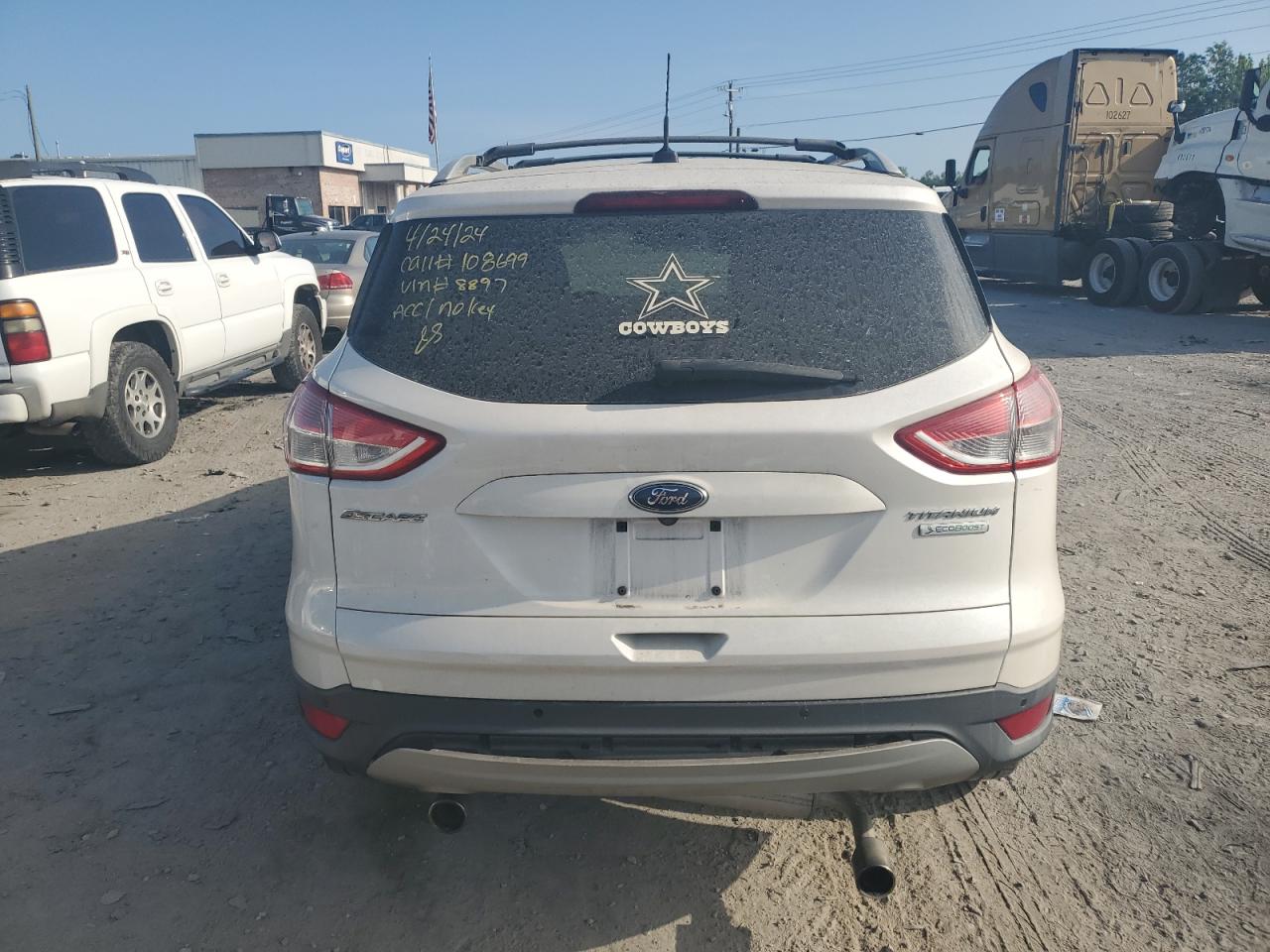 2013 Ford Escape Titanium VIN: 1FMCU0J93DUC08897 Lot: 53474454